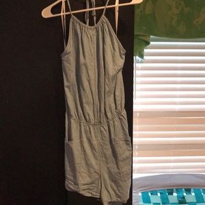 Light blue (light jean color) Romper